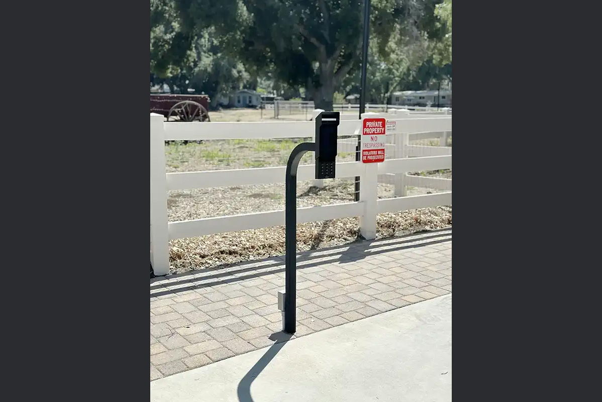 Ubiquiti Intercom Installation on the driway gates