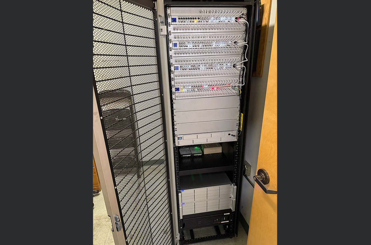 MDF deployed by YesTechie. Ubiquiti Enterprise Network Deployment
