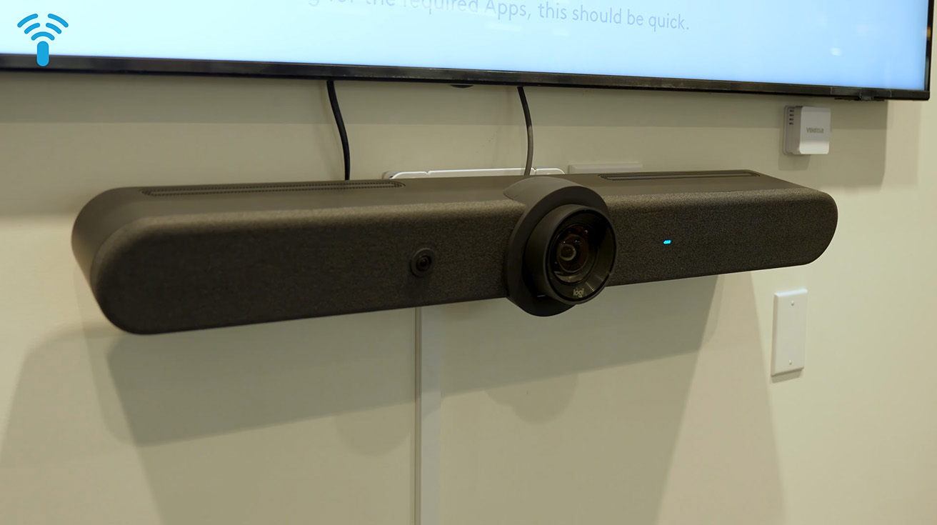 Logitech Rally room example
