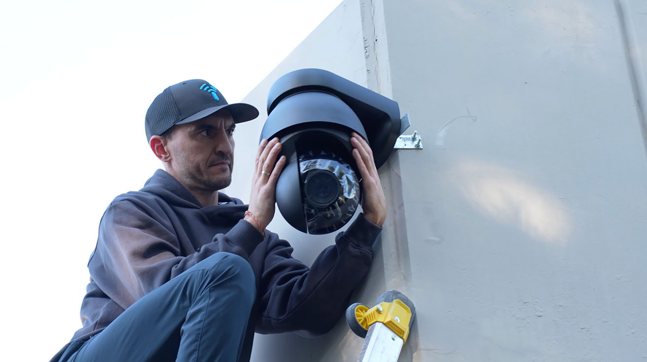 AI PTZ Precision installation