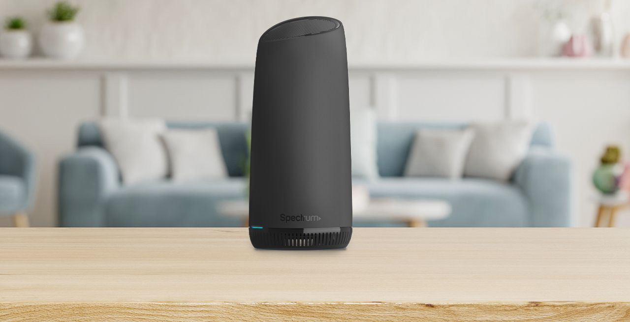 Single-device router powering a cozy apartment