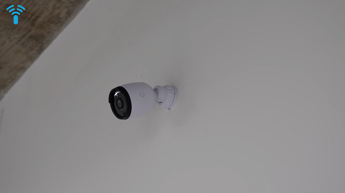 UniFi G6 Bullet in office
