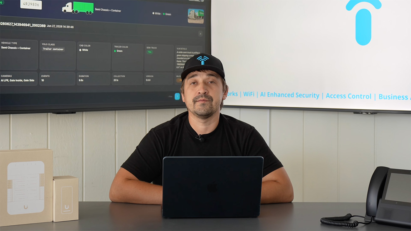 YesTechie transformed a standard security camera layout into a tailored commercial logistics platform