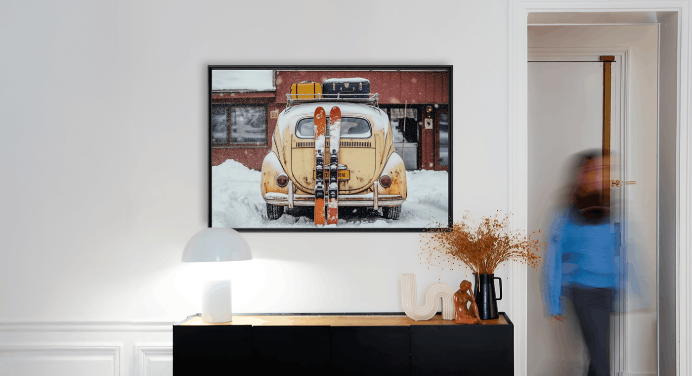 Vintage winter escape