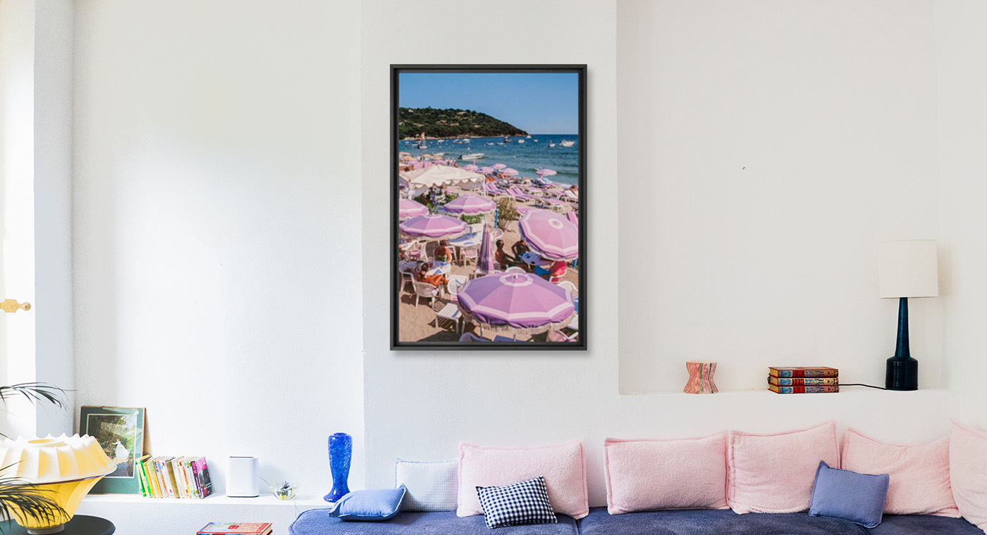 St Tropez parasols - Nik and Kerry Wheeler - Fotografie