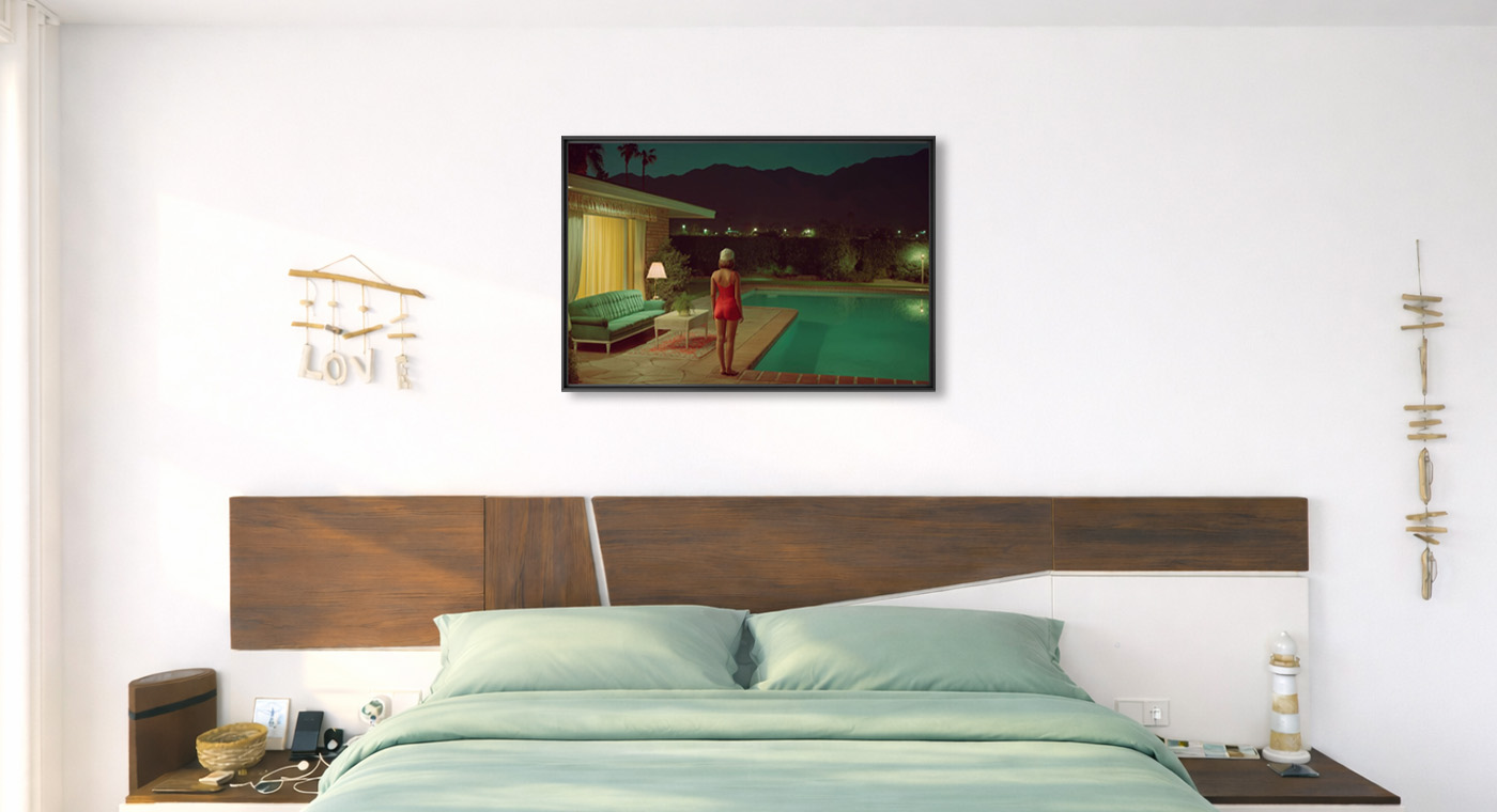 Palm springs after dark - Venyce Vicci - Photograph