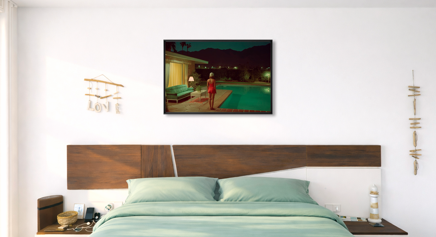 Palm springs after dark - Venyce Vicci - Photograph