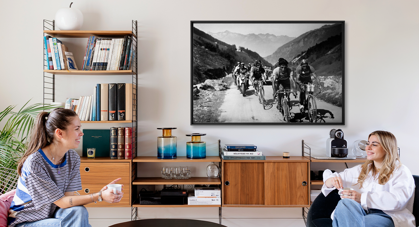 CYCLISTS ON THE TOUR DE France -  GAMMA AGENCY - Photograph