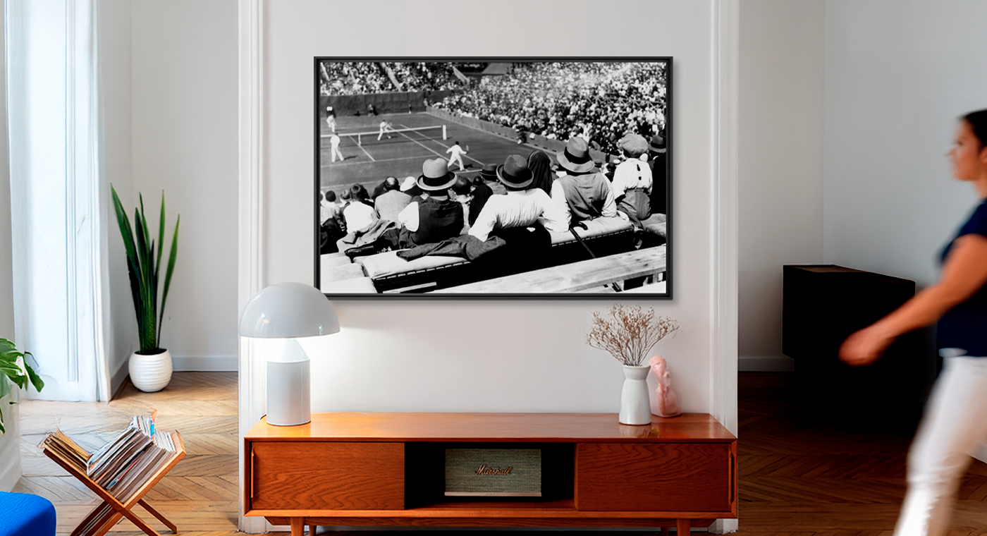 1ST INTERNATIONAL FRENCH OPEN 1928 -  GAMMA RAPHO - Photograph