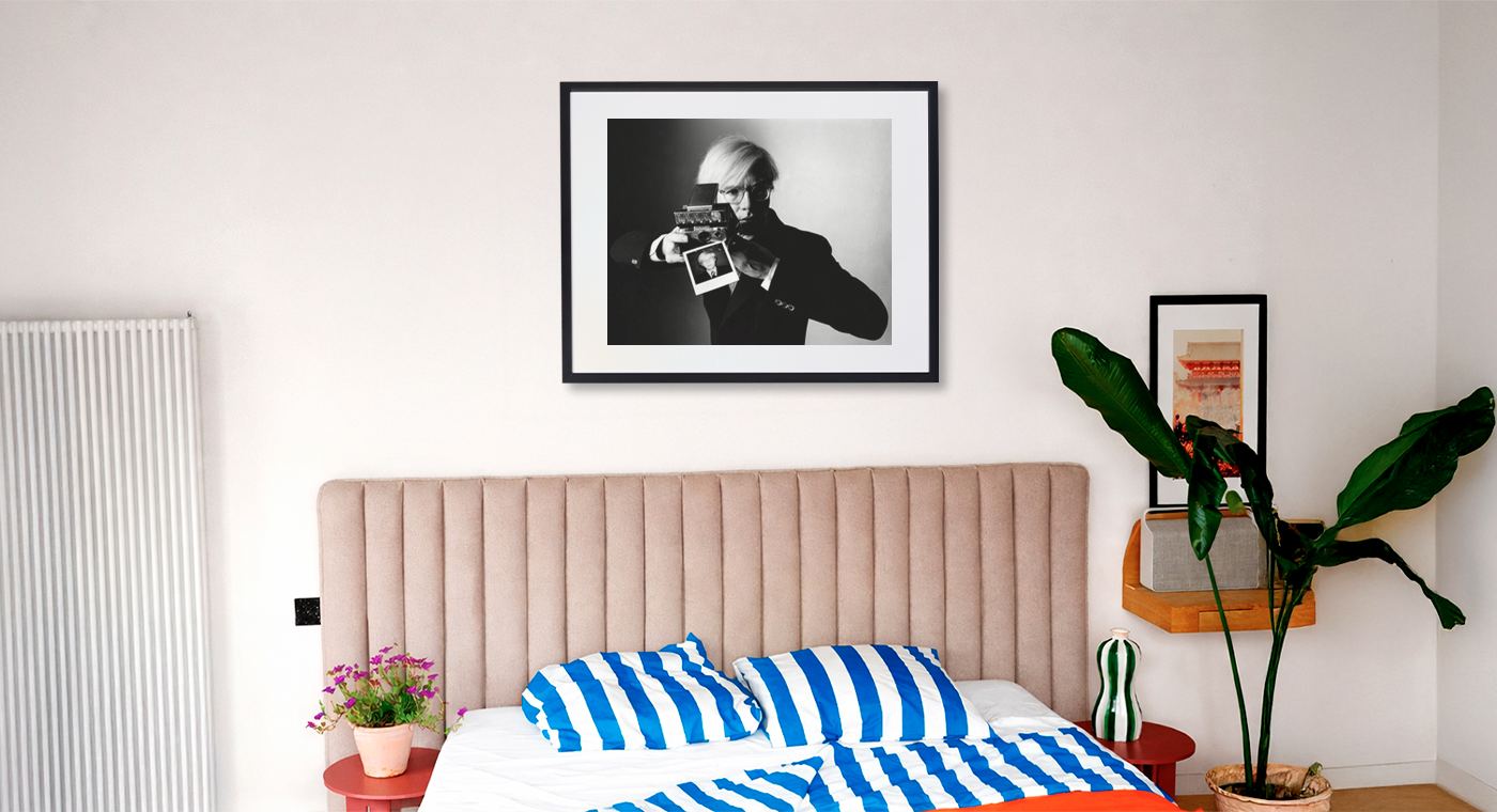 ANDY WARHOL - OLIVIERO TOSCANI - Photograph