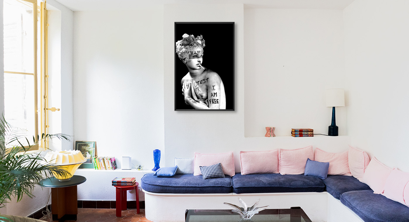 MARBLE FEMEN - JUSTINE COQUIDE - Photograph