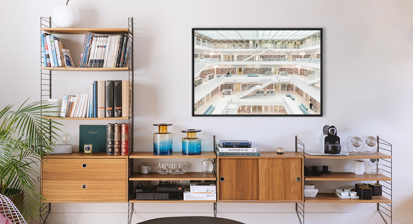 Stadtbibliothek Stuttgart - LORENZO LINTHOUT  - Fotograf&iacute;a