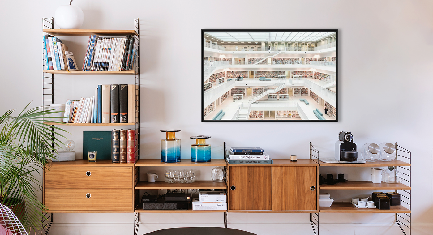 Stadtbibliothek Stuttgart - LORENZO LINTHOUT  - Kunstfoto