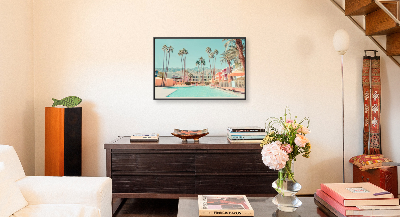 California Dream, Pool, HELENE HAVARD · Art photographs · YellowKorner