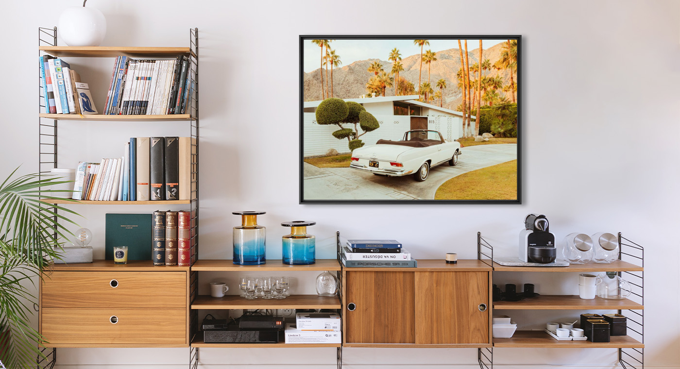 Old Mercedes in Palm Springs - LUDWIG FAVRE - Fotografie