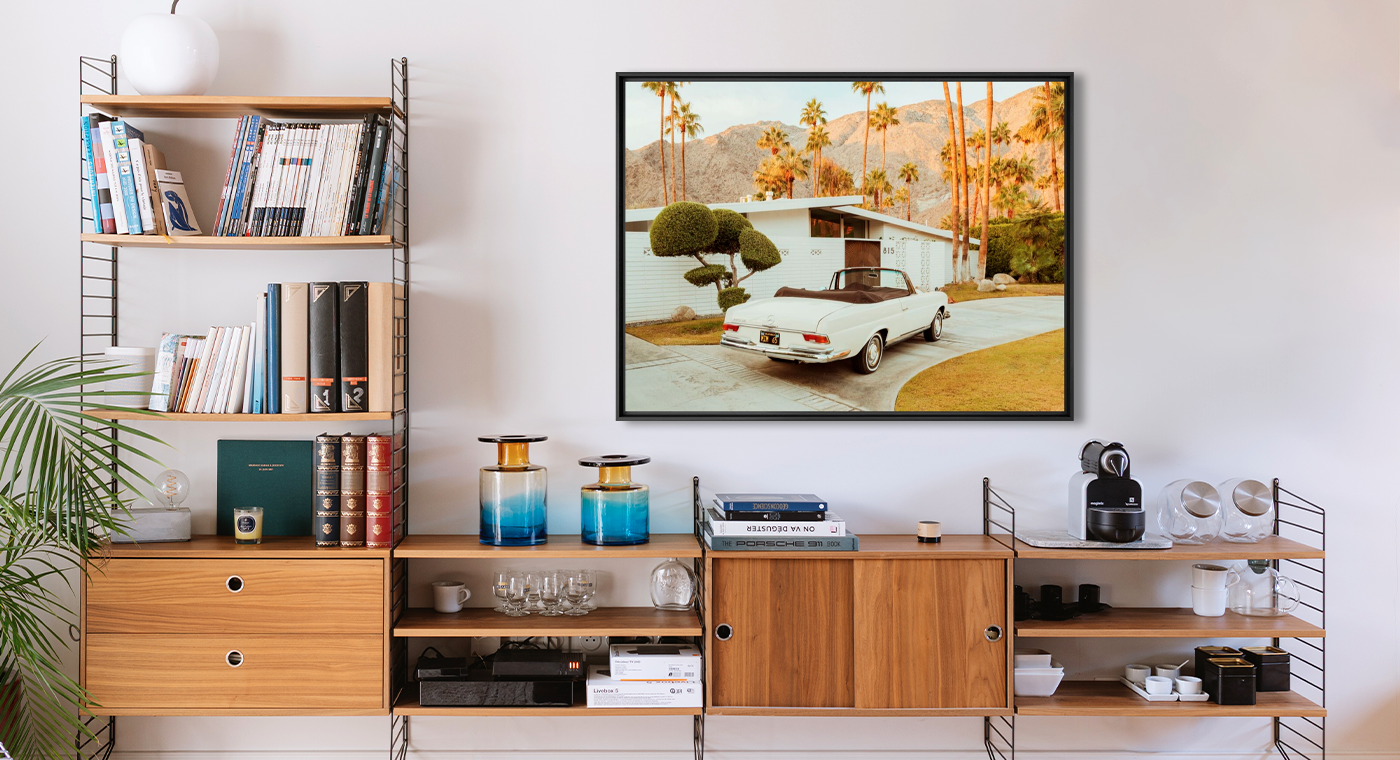 Old Mercedes in Palm Springs - LUDWIG FAVRE - Photograph