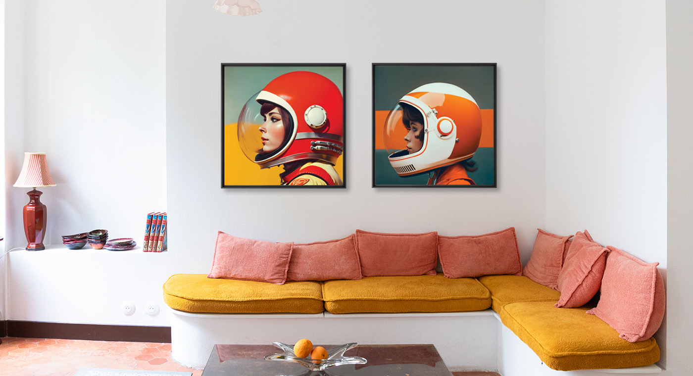 Cosmo girl, Woman, Fabien NOVARINO · Art photographs · YellowKorner