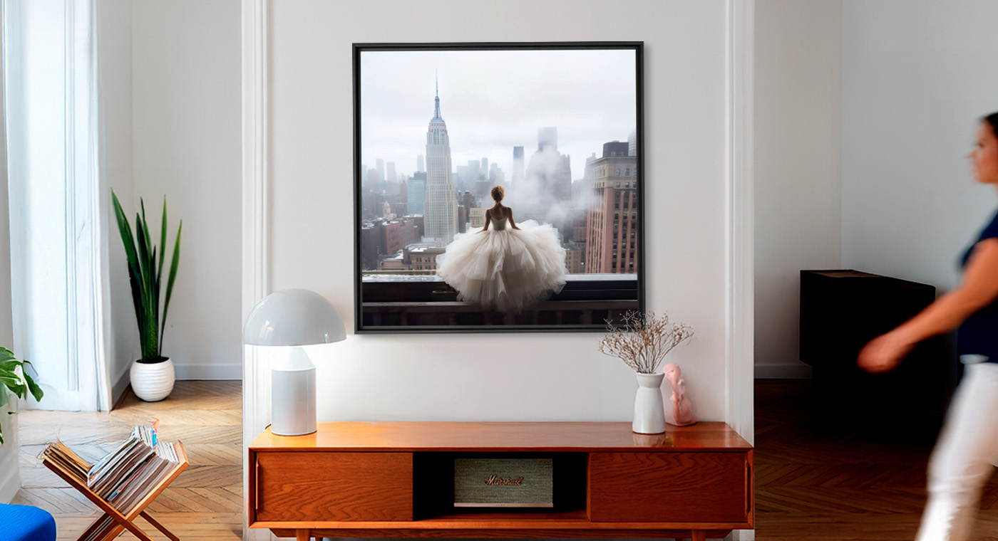 Roofs of New York City, Dance, Fabien NOVARINO · Art photographs