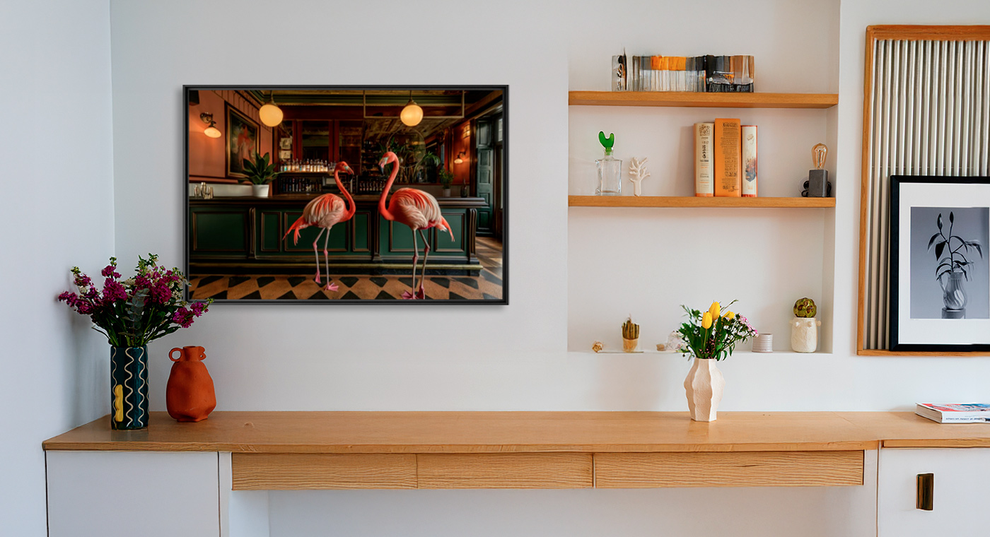 Feathers and cocktails, Montage, Alexandre FAUVE · Art photographs