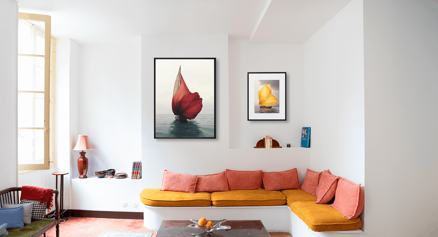 Crimson petal sail - Chris Lou - Photographie