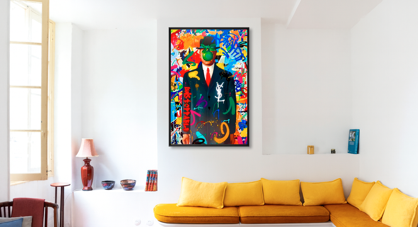 Graffiti Magritte - RS Artist - Photograph