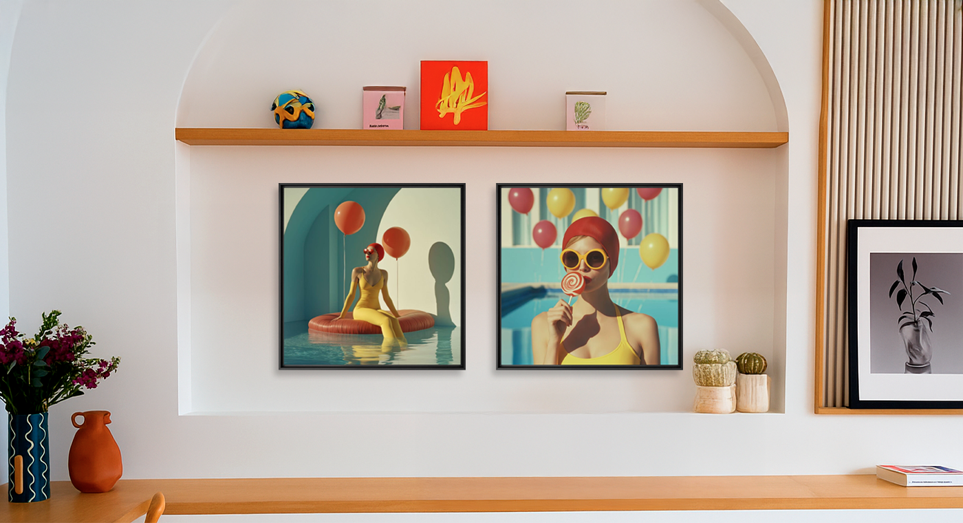 Pool side pop - Venyce Vicci - Photographie