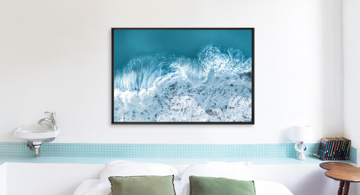 Blue crush, Sea, Joanna Steidle · Art photographs · YellowKorner