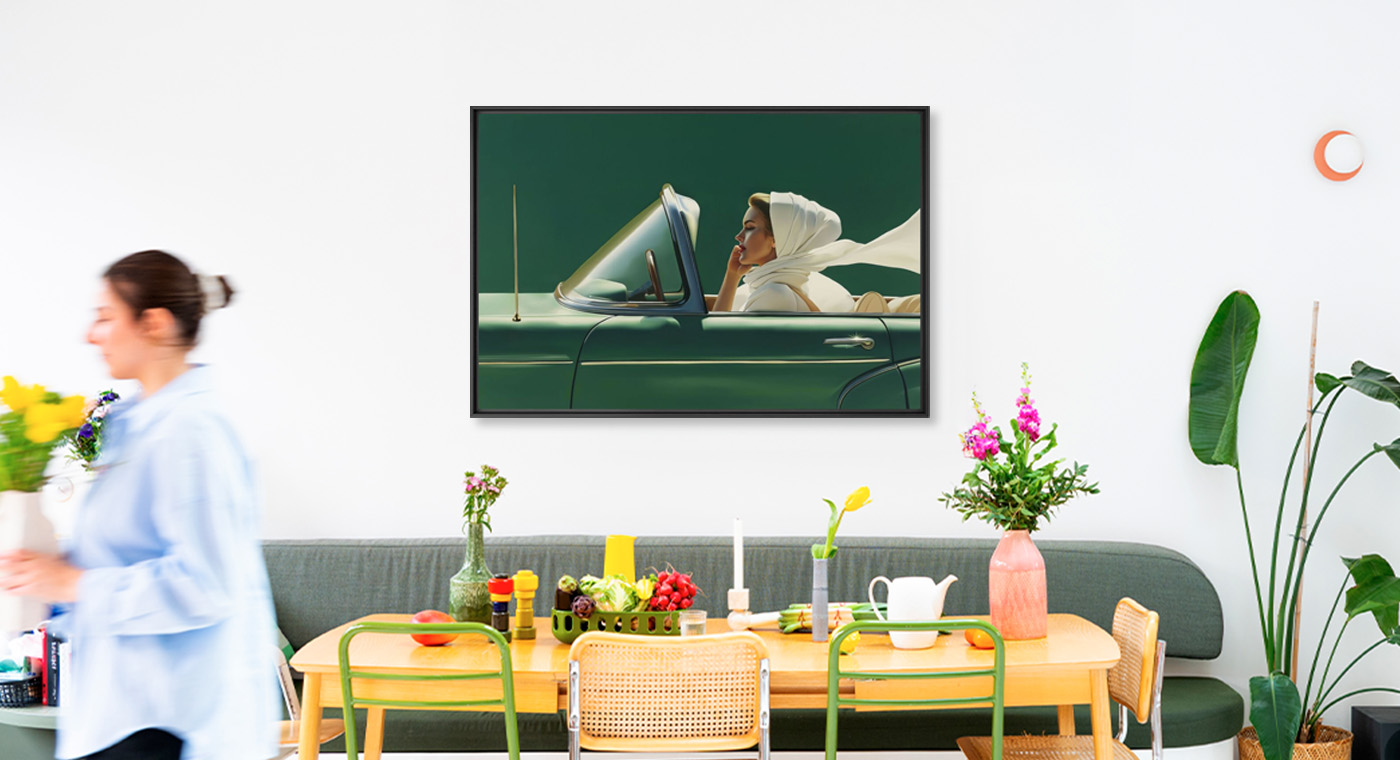 KATE MOSS, Montage, ANDRE MONET · Art photographs · YellowKorner