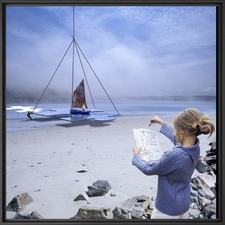 Kunstfoto LA DERNIÈRE PIECE - ALASTAIR MAGNALDO - Foto schilderij