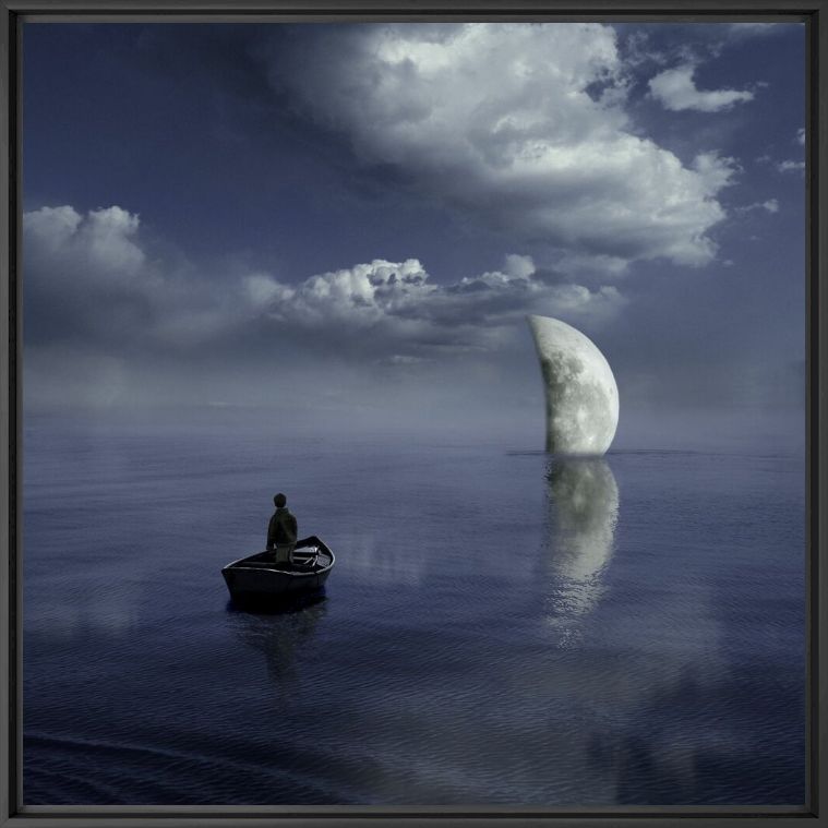 Fotografie Moonset - ALASTAIR MAGNALDO - Bildermalerei