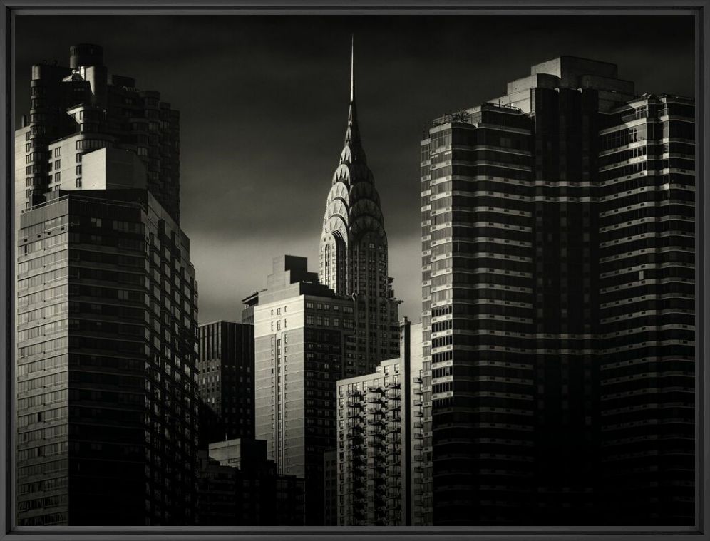 Kunstfoto CHRYSLER BUILDING FROM THE HUDSON - ALEX TEUSCHER - Foto schilderij