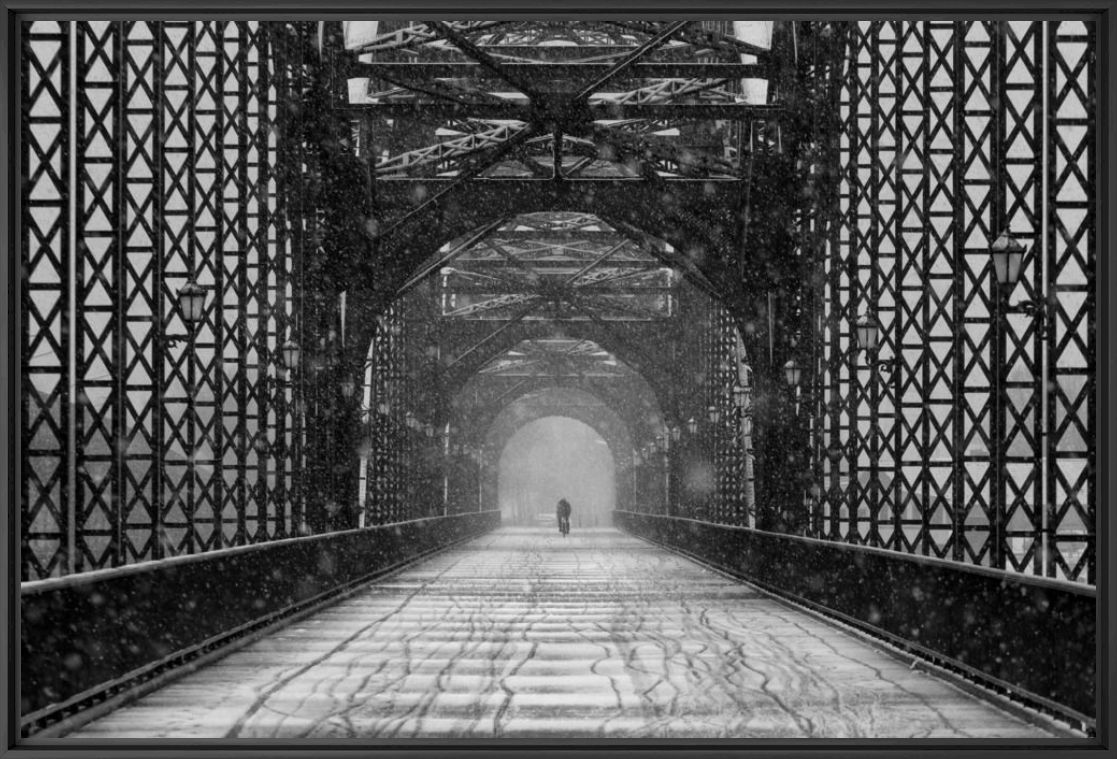Photograph OLD HARBURG BRIDGE - ALEXANDER SCHONBERG - Picture painting