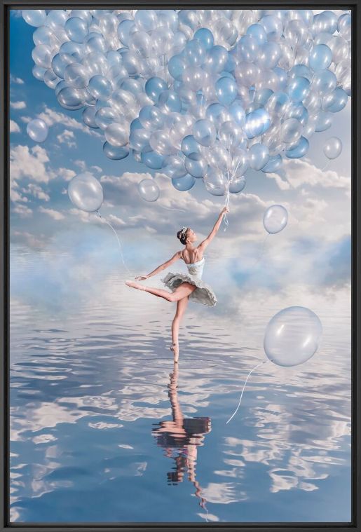 Kunstfoto Ballerina - Alexey Vladimir - Foto schilderij
