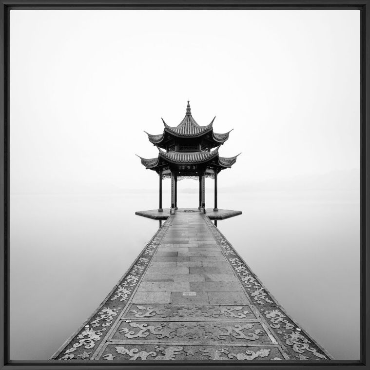 Kunstfoto THE FLOATING SHRINE - ALMA  - Foto schilderij