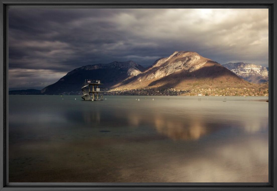 Fotografía Ombre et lumière sur le Mont Veyrier - ANNE-LAURE ADAM - Cuadro de pintura