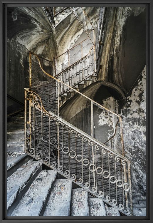 Fotografie VERTICALITÉ, CENTRALE HYDRAULIQUE - AURELIEN VILLETTE - Bildermalerei