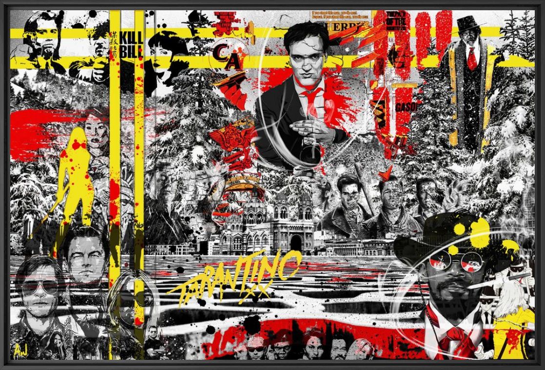 Photograph Once upon a time Tarantino -  Aurore Joly Digital Art - Picture painting