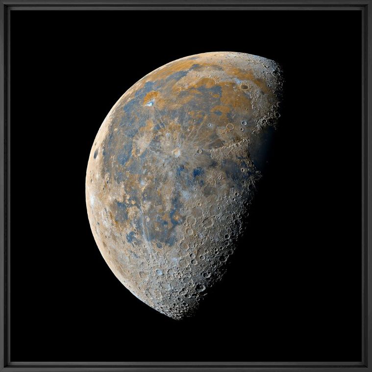 Photographie 73% WANING GIBBOUS MOON -  BARTOSZ-WOJCYNSKI - Tableau photo