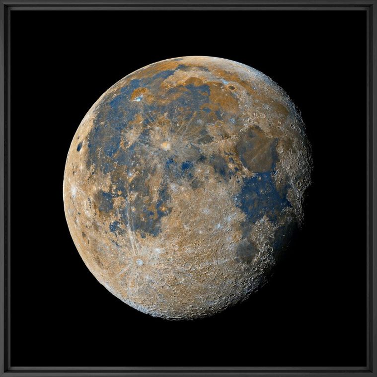 Fotografía 91% WANING GIBBOUS MOON -  BARTOSZ-WOJCYNSKI - Cuadro de pintura