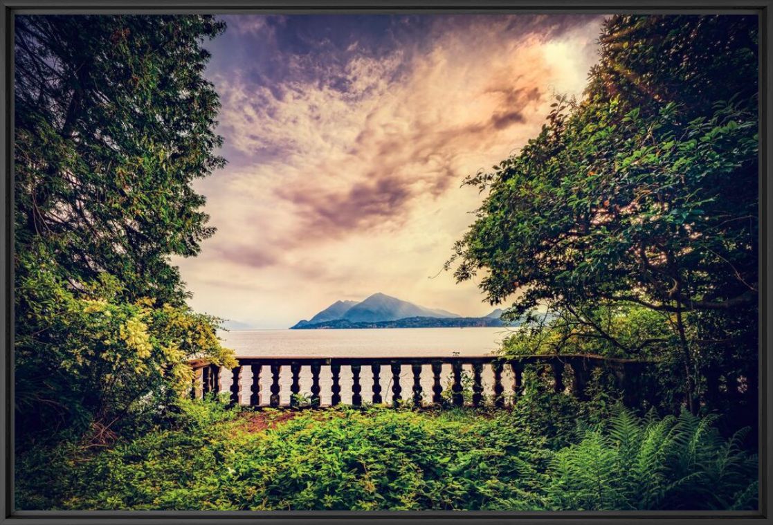 Kunstfoto LA VUE VILLA PELLEGRINI - BERNHARD HARTMANN - Foto schilderij