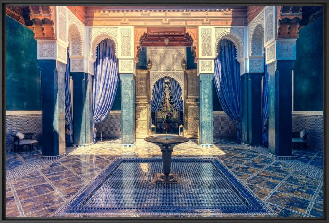 Photograph MARRAKECH PALAIS - BERNHARD HARTMANN - Picture painting