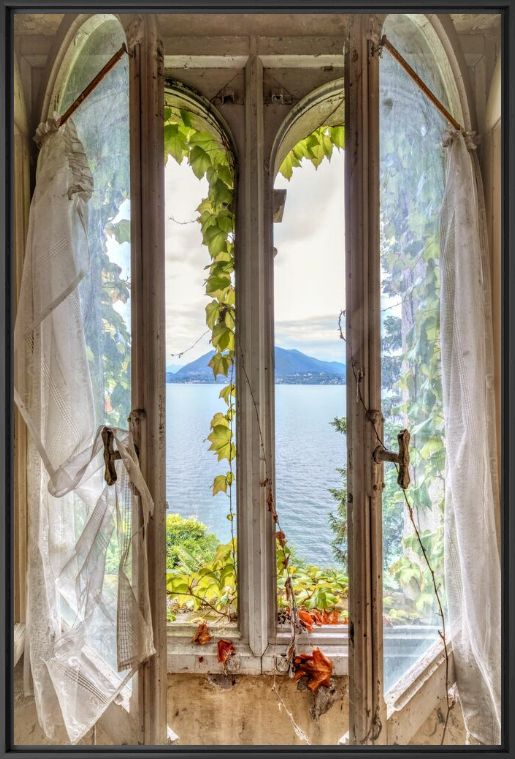 Photograph Paradis Secret Window Variation  - BERNHARD HARTMANN - Picture painting