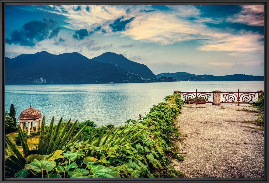 Photographie PAVILLON SUR LAC - BERNHARD HARTMANN - Tableau photo