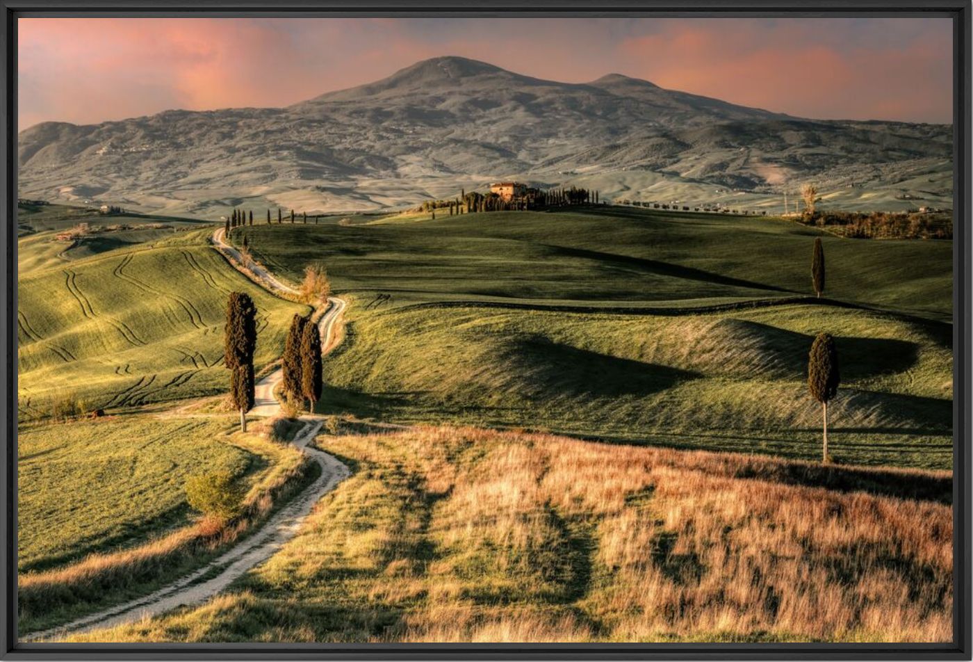 Kunstfoto Strada Terrapille - BERNHARD HARTMANN - Foto schilderij