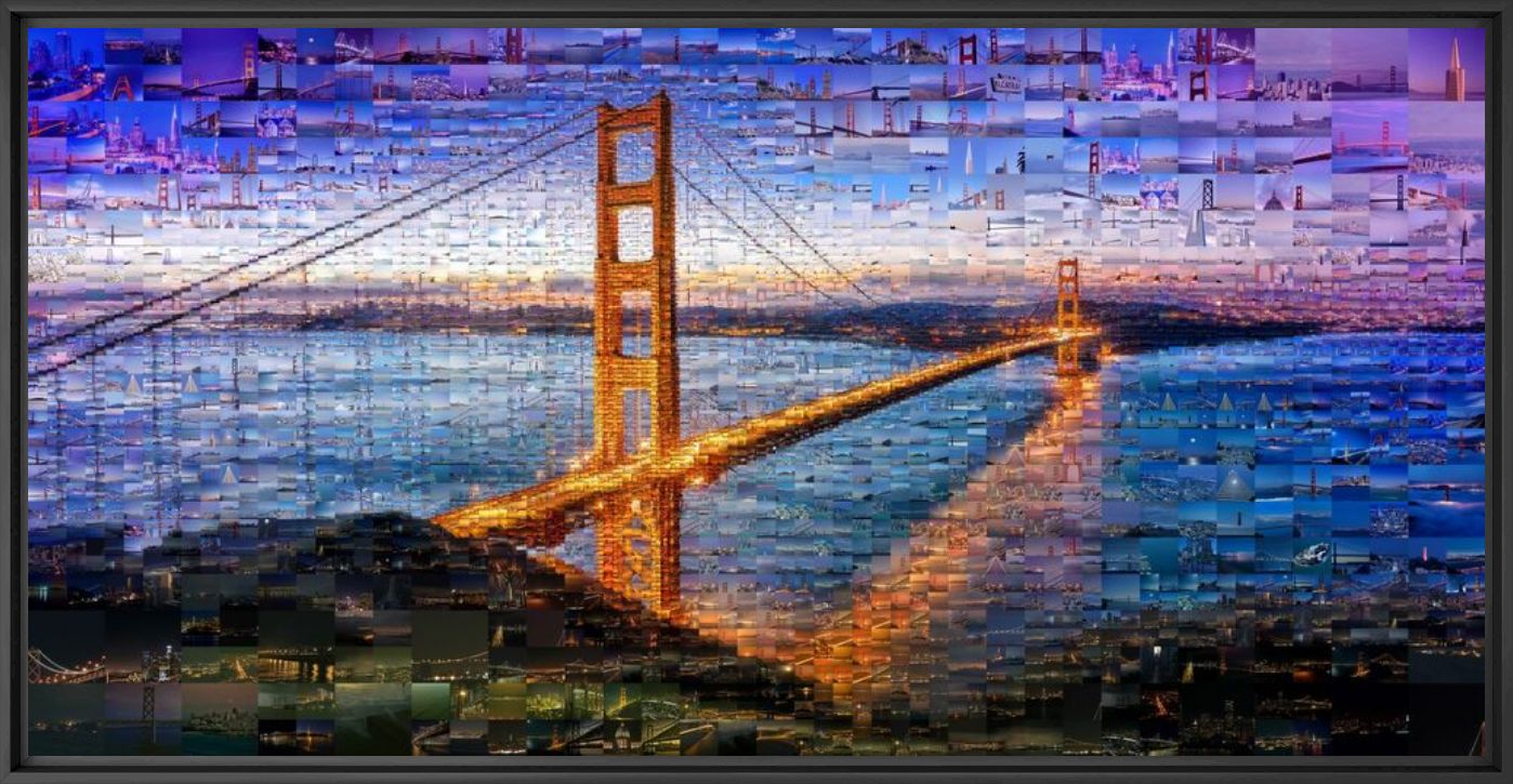 Fotografie GOLDEN GATE - CHARIS TSEVIS - Bildermalerei