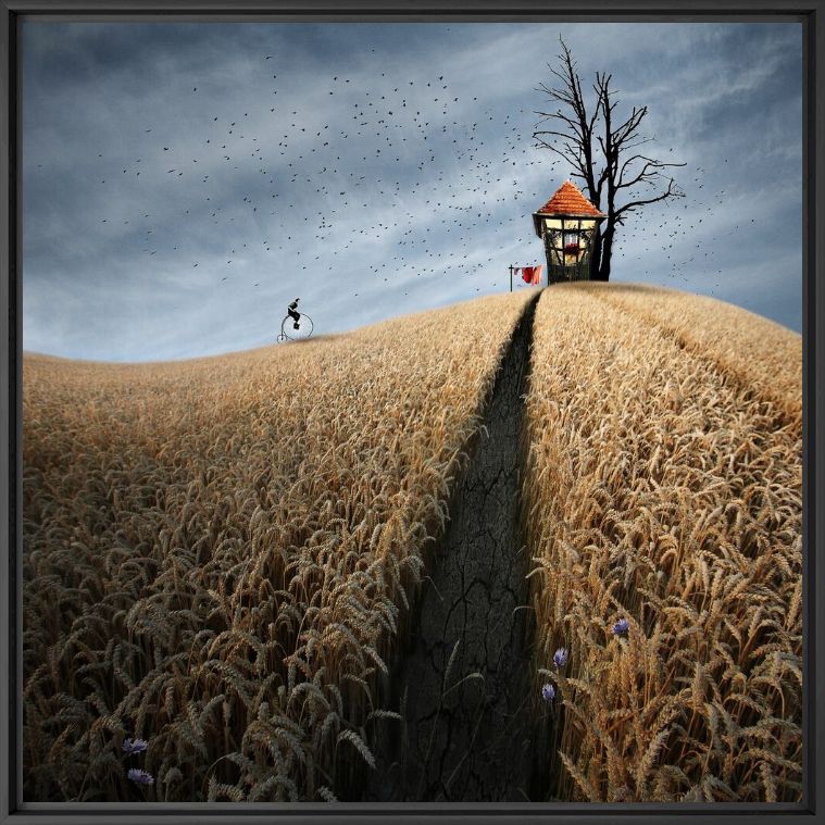 Fotografia Haus auf dem Berg - CHRISTINE ELLGER - Pittura di immagini