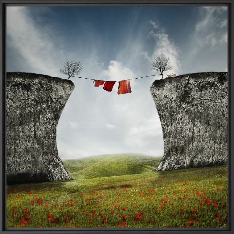 Photographie Trockenplatz - CHRISTINE ELLGER - Tableau photo