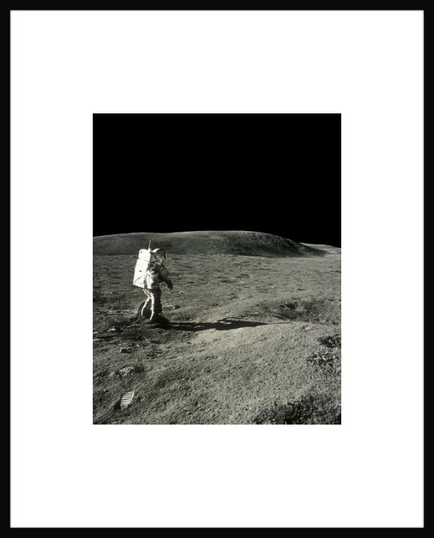 Photograph Charles Duke, Apollo 16 -  CIEL & ESPACE PHOTOS - Picture painting