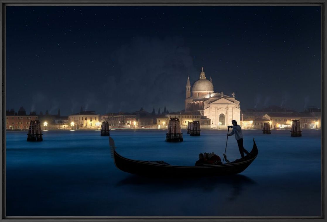 Photograph CHRISTMAS NIGHT IN VENICE - DANIEL METZ - Picture painting