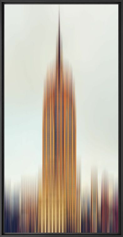 Kunstfoto HYPERDRIVE MANHATTAN 29 - FLORIAN MULLER - Foto schilderij